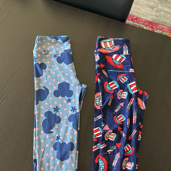 Two pairs of LULAROE leggings - Picture 2 of 2